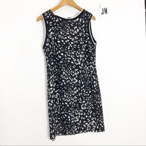 VInce Camuto leopard shift dress Sz 8